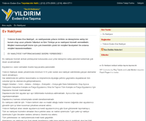 evnakliyesi.net: Ev Nakliyesi | Yıldırım Nakliyat
Yıldırım Ev Nakliyesi Hizmetleri . Taşımacılık ve Nakliyat Hizmetleri. Profesyonel Asansörlü Ev Nakliyesi