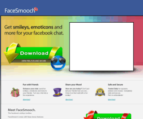 face-smooch.org: Facebook Smileys and Emoticons - FaceSmooch
Spice up your facebook chat with cool smileys, emoticons and much more... send your friends funny smileys directly from facebook chat.