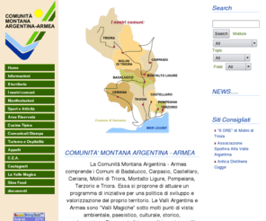 cmaa.it: ComunitÃ  montana Argentina Armea
ComunitÃ  montana Argentina Armea