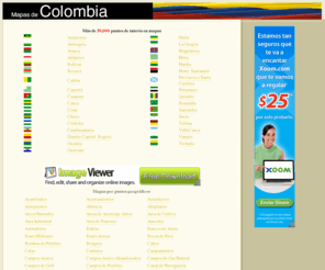 colombiamapas.com: Mapas Satelitales de Colombia. Google Maps Colombia
Maps de Colombia, Vistas satelitáles puntos de interés 