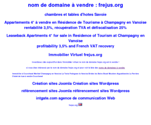 frejus.org: Immobilier Virtuel noms de domaine  vendre frejus.org
Immobilier Virtuel nom de domaine  vendre frejus.org