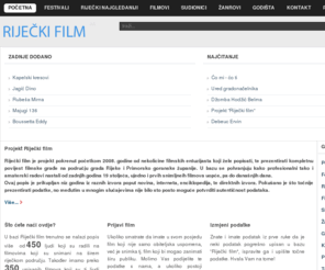 rijecki-film.com: Riječki film
Portal o rijeckom filmu i svemu oko njega