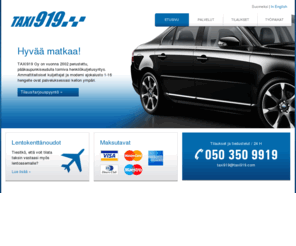 taxi919.com: TAXI919 - Taksi Helsinki Vantaa Espoo
