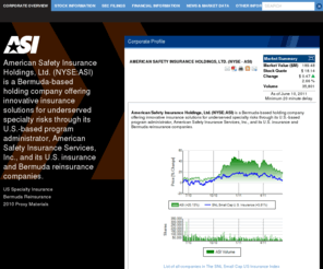 asih.bm: American Safety Insurance
