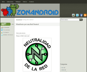 zonandroid.es: Tu blog de Android « Zonandroid
Zonandroid es un blog dedicado al nuevo sistema operativo de Google para moviles Android, aplicaciones, juegos, gadget y toda la actualidad sobre Andr