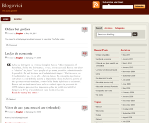 blogovici.net: Blogovici
Din puţul gândirii