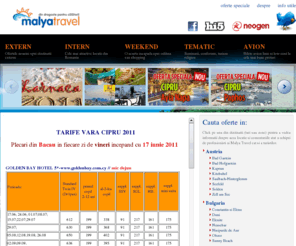 malyatravel.ro: Malya Travel - din dragoste pentru calatorii
Malya Travel - Oferte speciale