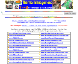 oemtechnologynews.com: Technology Data Exchange - Electronics Industry Sourcing - 24-Hour SEO service: (800)547-8636, (610)668-4717
1,500 Electronics Industry sourcing sites of the Technology Data Exchange - Linked to TDE member firms.