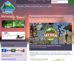 enchantedmountains.com: Enchanted Mountains of Western New York AKA Cattaraugus County ... Naturally yours
[metatags-description] Events, Activities and Things to do in Cattaraugus County, the Enchanted Mountains of New York. Naturally Yours