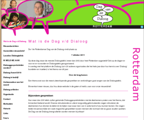 dagvandedialoog.nl: Dag van de Dialoog Rotterdam - Wat is de Dag v d Dialoog
Dag van de Dialoog Rotterdam