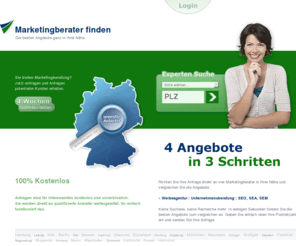 marketingberater-finden.de: Marketingberater finden | 4 Angebote in 3 Schritten
Sie suchen nach Marketingberatern? Finden Sie hier Marketingberater in Ihrer Region, bundesweit nach Postleitzahl. In nur drei Schritten erhalten Sie 4 Angebote für Marketingberatung zum Vergleich, kostenlos und unverbindlich.