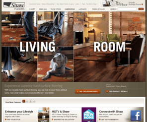 shawinfo.net: Shaw Floors: Carpets, Hardwoods, Ceramic, Laminates and Area Rugs -ShawFloors.com
Shaw is a leading manufacturer of a wide variety of flooring. Top quality carpet, area rugs, ceramic tile, hardwoods, and laminate flooring in an array of colors and styles.