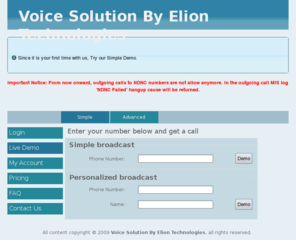 voicesolution.co.in: Voice Solution By Elion Technologies - Home
description