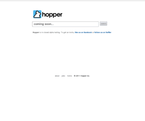 hopperworld.com: Hopper
Hopper, a search engine for planning trips.