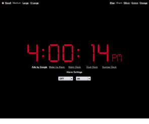 kukuklock.info: Online Alarm Clock
Online Alarm Clock - Free internet alarm clock displaying your computer time.