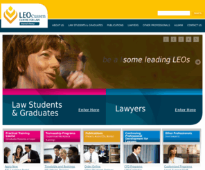 leocussenonline.com: Leo Cussen Institute
Leo Cussen Institute is a not-for-profit, statutory body that aims to continue to strengthen and support the administration of justice and the legal system by providing high quality education, training, and professional development in legal practice and the law.