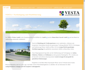 vesta-entsorgung.de: Startseite | Vesta Wicker GmbH
Aufbereitung von industriellen Abfallstoffen