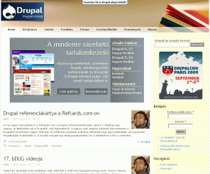 drupal.hu: drupal.hu | A Drupal tartalomkezelõ magyar honlapja
