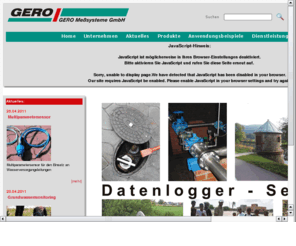 gsm-datalogger.com: GERO Meßsysteme GmbH
Homepage der Gero Meßsysteme GmbH, Meß- und Regeltechnik aus Braunschweig, Soft- und Hardwareentwicklung