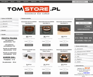 tomstore.pl: TomStore.PL BIŻUTERIA dla CIEBIE | Hurtownia skórzanych bransoletek
Sprzedaż detaliczna i hurtowa skórzanych bransoletek Natural Style, Surfer Style, Surfing, Etno oraz biżuterii Retro, Vintage, Fashion. 