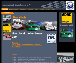 ac-babenhausen.com: Automobilclub Babenhausen
Ortsclub im ADAC