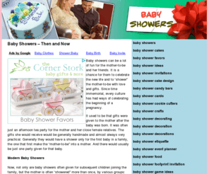 babyshowerssite.com: Baby Showers - Baby Showers
Baby Showers – Then and Now Baby showers can be a lot of fun for the mother-to-be and her friends. It is a chance for them to celebrate the new life and to “shower” the mother-to-be with love and gifts.