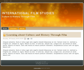 internationalfilmcourse.com: International Film Studies
Joomla! - the dynamic portal engine and content management system