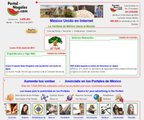 portal-nogales.com: Portal Nogales y Sonora
Portal Nogales contiene informaciones sobre Nogales y Sonora, Mexico, www.portal-nogales.com