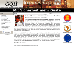 hotelsicherheit.com: GQH Rsselsheim
GQH Rsselsheim - Gesellschaft zur Qualittssicherung im Hotel