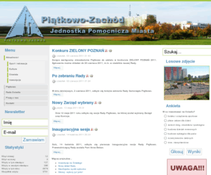 piatkowo.com.pl: Piątkowo-Zachód Jednostka Pomocnicza Miasta
Piątkowo-Zachód Jednostka Pomocnicza Miasta