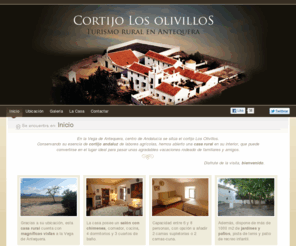 cortijolosolivillos.com: Cortijo Los Olivillos - Casa rural en Antequera
Casa rural ubicada en un cortijo andaluz del siglo XIX, situado en Antequera, pleno centro de Andalucía