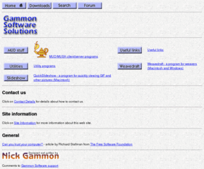 gammon.com.au: Gammon Software Solutions Home Page
Gammon Software Solutions - software, database and Web development.
