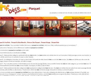 parquet-destockage-shop.com: Parquet En Vrai Bois – Parquet En Bois Massifs – Rénover Son Parquet – Parquet Wengé – Parquet Bois
Les parquets en vrai bois sont chez Decoplus, et a des prix battants toute concurrence.