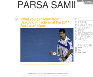 parsasamii.com: Parsa Samii
Tennis Coach. Photographer. Journalist.