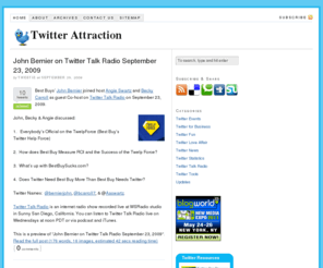 twitterattraction.com: Twitter Attraction
All About Twitter and Leveraging its Power