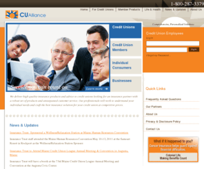 cualliance.com: CU Alliance
Insurance Trust is your partner for all your insurance needs. We craft customized, cost-effective solutions for home, family and business while delivering unsurpassed customer service.