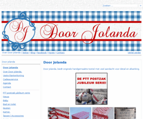 doorjolanda.nl: Door Jolanda | Door Jolanda
Door Jolanda, biedt originele handgemaakte textiel met veel aandacht voor detail en afwerking. Baby Bad en