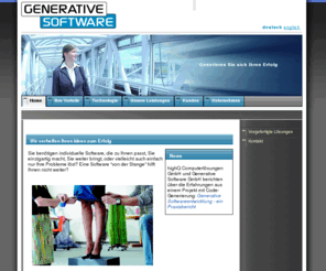 generative-software.de: Generative Software GmbH
Wir stellen Architekten und Entwicklern für die modellgetriebene Softwareentwicklung mächtige Werkzeuge zur Verfügung. Dadurch verbessern wir die Produktivität der Softwareentwicklung und erreichen eine bessere Wartbarkeit der erzeugten Software