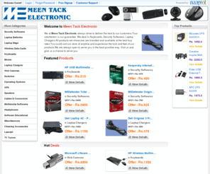 meentack.com: Meen Tack Electronic MUMBAI -Shop Online with Meen Tack Electronic
Meen Tack Electronic MUMBAI -Shop online for Keyboards,Mouse,Speakers,UPS,Web Cameras,Laserjet,Laptop Bags,Security Softwares,Laptop Batteries,Cleaning Accessories,Hardware Servers,Wireless Data Cards,Cables & Connectors,Laptop Chargers,Educational Inactive 1,Educational Inactive 2,Operating Systems,Switches,Multimedia Software,Multimedia Softwares,Miscellaneous,Headphones,Software Educational,TV Tuners at lowest price from Meen Tack Electronic and get the best deal