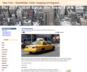 newyork-city.se: New York – Sevärdheter, hotell, shopping och flygresor
