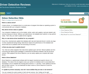 driver-detective-reviews.com: Driver Detective Review
Driver Detective Warning:  Do Not Pay For Driver Detective Until You Read This