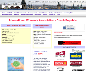 iwa-prague.com: index.html
International Women's Association of Prague Home Page