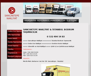 sancaktepenakliyat.net: Sancaktepe & istanbul Bodrum Taşımacılık
Sancaktepe Nakliyat Taşımacılık İstanbul Bodrum Taşımacılık Evden Eve Nakliyat Taşımacılık Bodrum Evden Eve Nakliyat Taşımacılık istanbul-bodrum nakliyat istanbul-bodrum taşımacılık