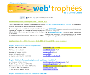 webtrophees-cotedopale.com: Web'Trophées de la Côte d'Opale - Edition 2010
