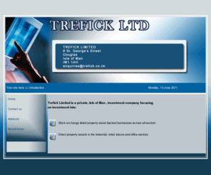 trefick.com: Trefick Limited
Trefick Limited - a private investment company