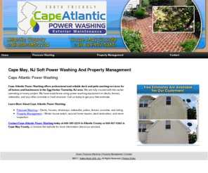 capeatlanticpowerwashing.com: Deck and Patio Washing Egg Harbor Township, NJ
Free estimates are available for our customers! Cape Atlantic Power Washing provides pressure washing and property management. 609-957-5365.