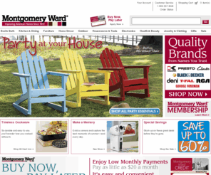 montgomerywardbaby.com: Furniture, Home Dcor, Apparel, Electronics, Jewelry from Montgomery Ward®
Discover stylish furniture, home décor, collectibles, electronics and jewelry at Montgomery Ward!