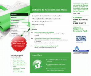 nationalleaseplans.org: Specialists in Residential & Commercial Lease Plans | National Lease Plans - Professional Land Registration Act 2002 Compliant Measured Surveys & Premises Plans Nationwide
National Lease Plans are specialists in the production of Land Registration Act 2002 compliant residential, domestic and commercial lease plans, measured surveys, premises plans, licensing plans, surveyors plans and architects plans nationwide