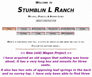 stumblinlranch.com: Stumblin L Ranch
