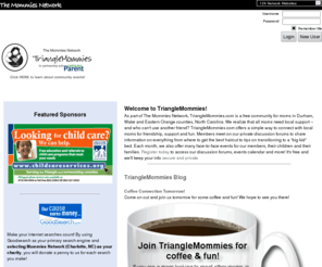 trianglemommies.com: TriangleMommies.com -- A Mommies Network Community
